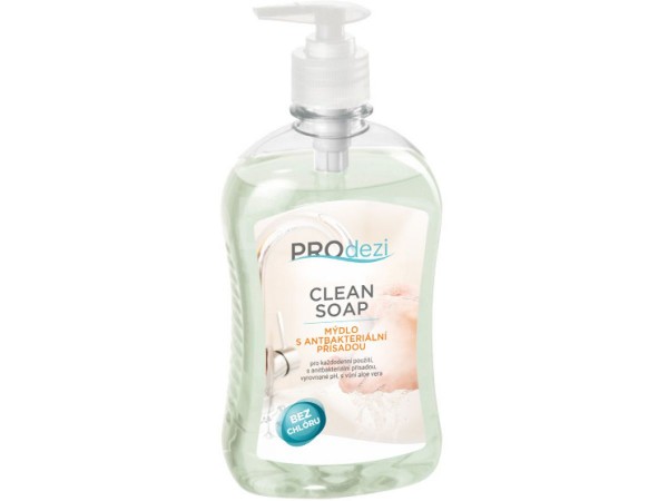 PROdezi CLEAN SOAP 0,5l - mýdlo s antimikrobní přísadou