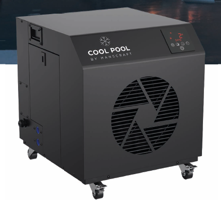 Chiller COOL POOL, 1,6 kW, vhodné pro ochlazovací vany do 0,5 m³ (500 l)