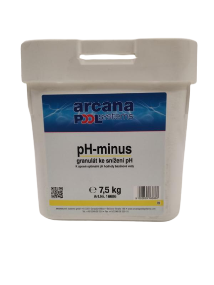 Arcana pH Mínus 7,5 kg